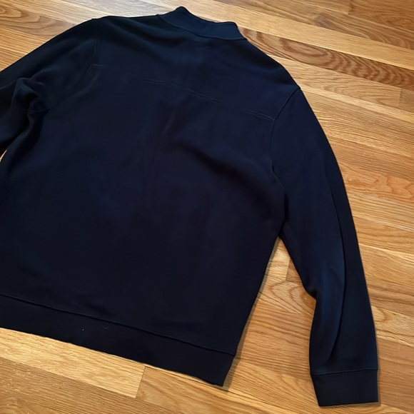 Tasso Elba Men's Navy‎ Zip-Up Sweater - Picture 9 of 10